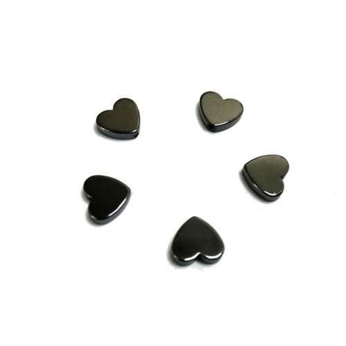 Beads / Hematite Beads - 5pcs  - 8x2mm / Beads for crafting