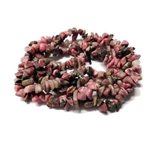 Beads / Gemstone - RHODOCHROSITE - Beads   - 6-10mm - String 86cm / Beads for crafting