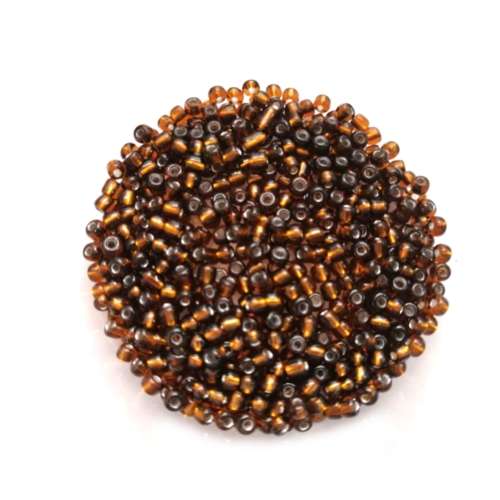 Beads / Glass  Seed Beads - 450pcs  -8/0- 3mm- Dark Brown / Beads for crafting
