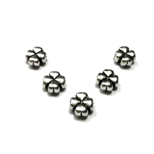 Beads / Metal Beads - 5pcs   - 11x5mm -massive / beads for crafting