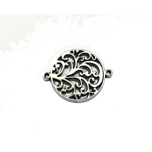 Pendants / Filigree Connector / Pendants -  1pc - 31x24mm / pendants for crafting