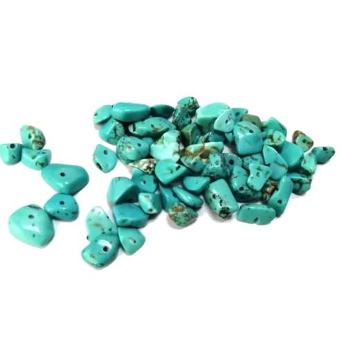 Beads / Gemstone - Turquoise - Beads - +/-60pcs   - 5-8mm / Beads for crafting
