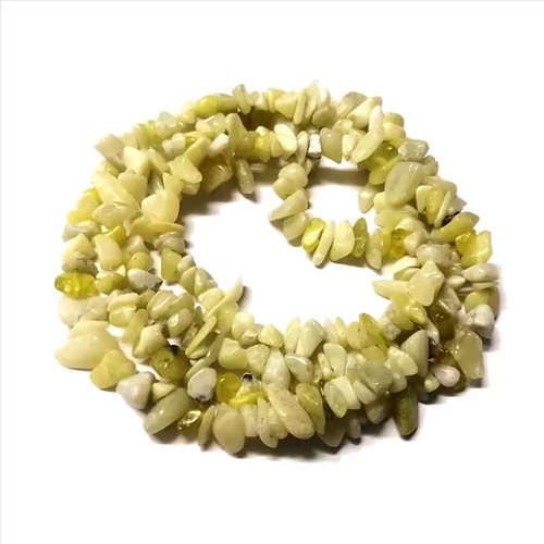 Beads / Gemstone - Lemon Jade - Beads   - 6-12mm - String 82cm / Beads for crafting