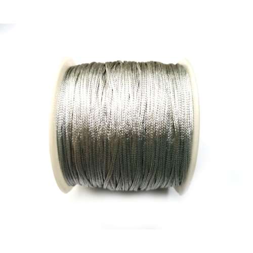 CORDS / Nylon Cord String / Silver grey / 1mm / 10m PACK / CORDS for crafting