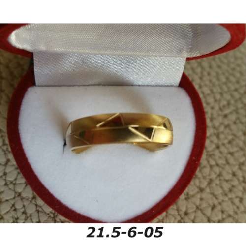 Rings - Brass / gold plaque` - 21.5 diameter -width 6mm-