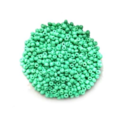 Beads / Glass  Seed Beads +/-550pcs  - 3mm Size 8- Turquoise / Beads for crafting