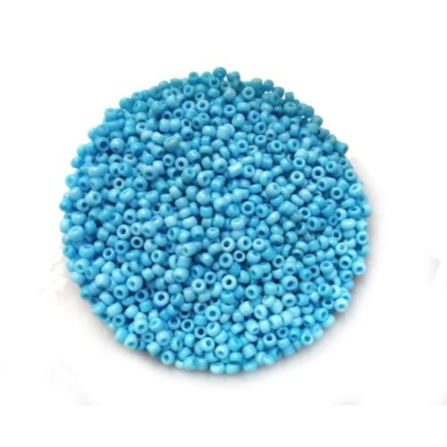 Beads / Glass  Seed Beads +/-650pcs -2mm Size 11- Sky Blue / Beads for crafting