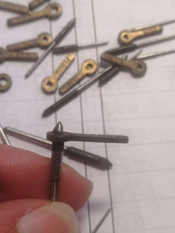 CLOCK parts - `Mitnehmer` in a box -Watchmaker Treasures