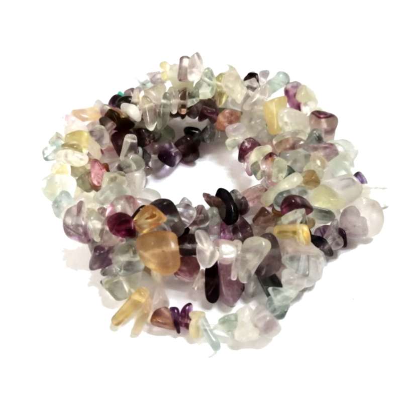Beads / Gemstone - Fluorite - Beads   - 5-8mm - String +/-85cm / Beads for crafting