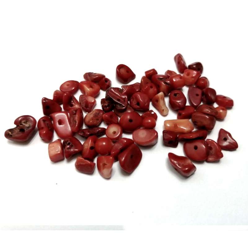 Beads / Gemstone - Coral - Beads - 5-8mm +/-60pcs / Beads for crafting