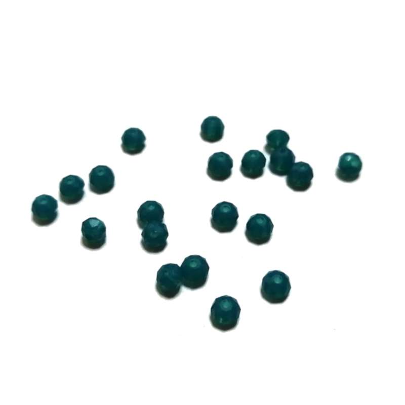 Beads - Crystal Beads - 4mm - matt blue  - 30pcs - Beads for crafting