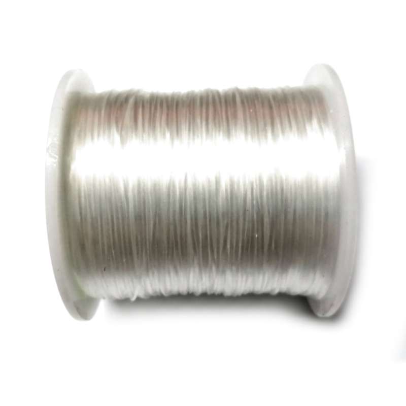 Elastics -Flat Elastic String white -  5m-Pack / CORDS for crafting