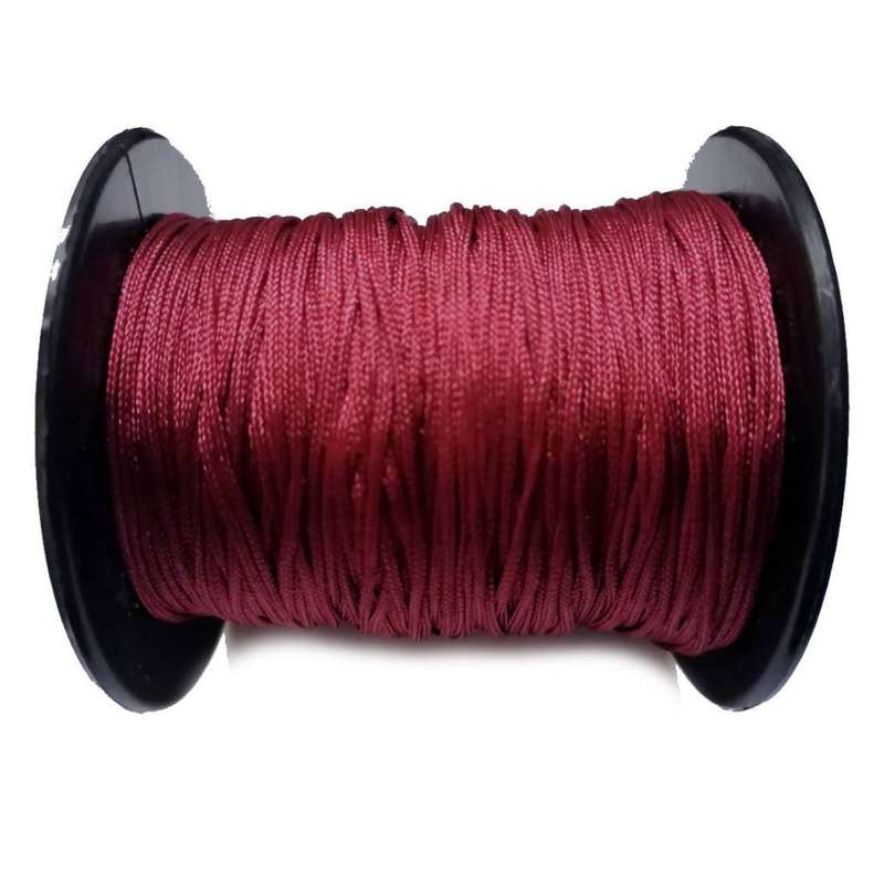 Nylon Cord String / Cherry / 1mm / 10m PACK / Cords for crafting