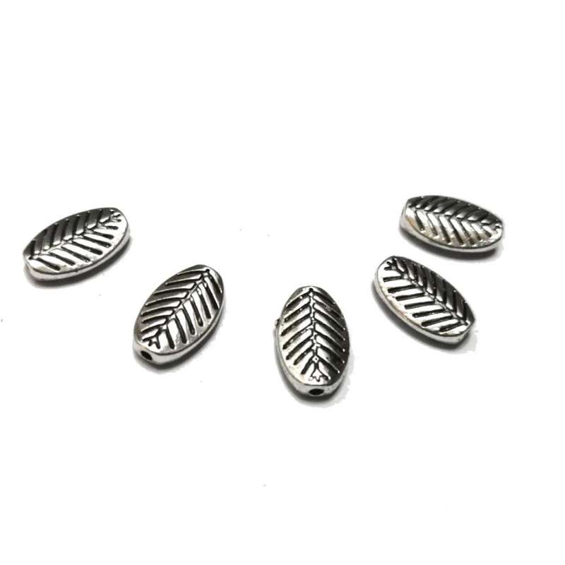 Beads / Metal Beads - 5pcs   - 15x9mm - Hole +/- 1.5mm / Beads for crafting