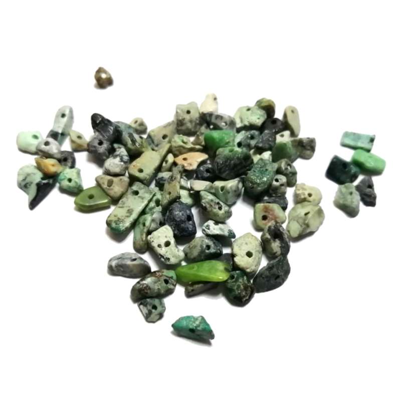 Beads / Gemstone - ChineseTurquoise - Beads - +/-80pcs   - 5-8mm / Beads for crafting