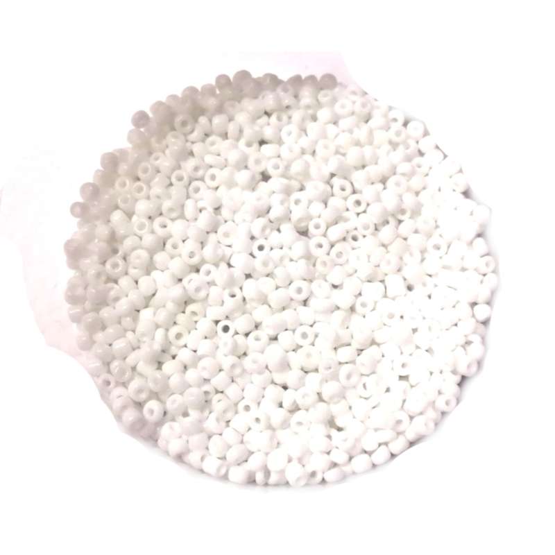 Beads / Glass  Seed Beads - 650pcs  - 2mm Size 11 - white / Beads for crafting