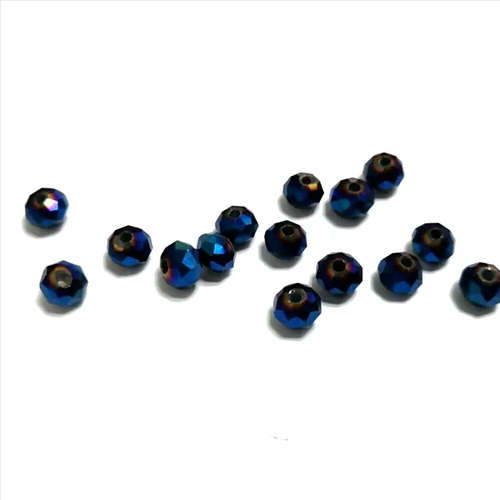 Beads - Crystal Beads - 6mm -royal blue - 15pcs- Beads for crafting