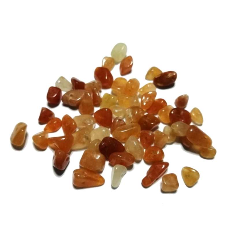 Beads / Gemstone Beads / Red Aventurine Beads / 5-8mm chips/+/-60pcs / Beads for crafting
