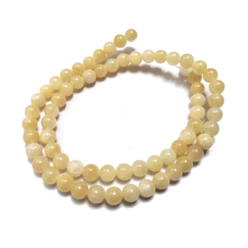 Beads / Gemstone - Dyed Jade - Beads   - 6mm +/-65pcs -40cm string / Beads for crafting