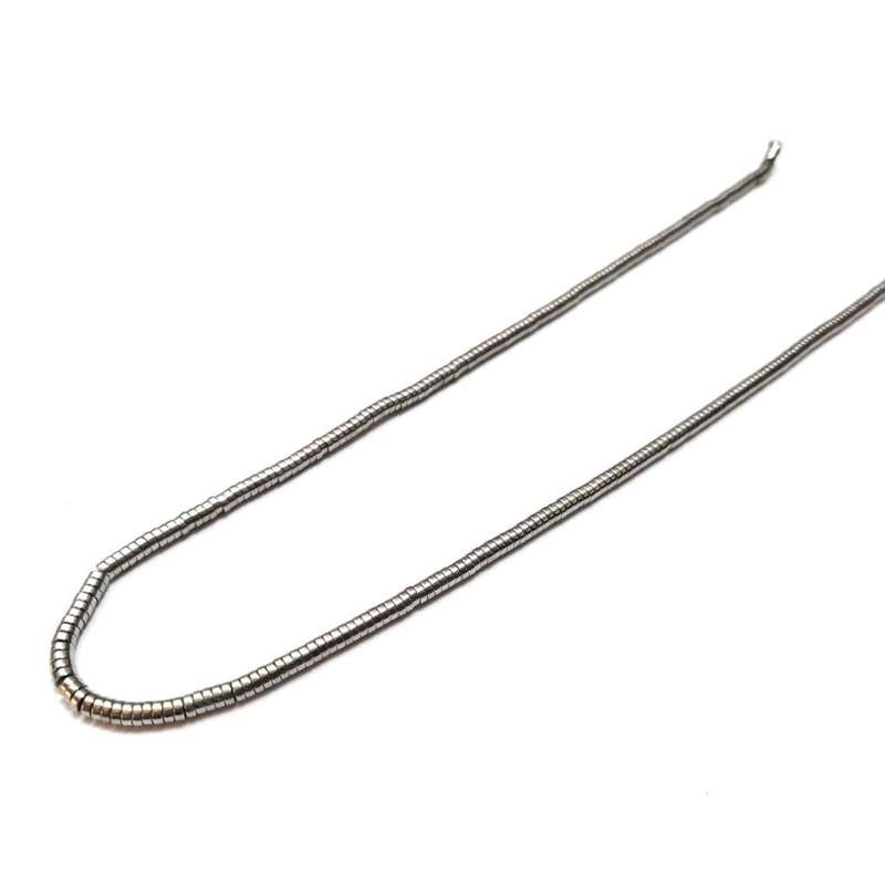 Beads - Hematite Beads -3x1mm disc  -silver plated +/-340pcs strand / Beads for crafting