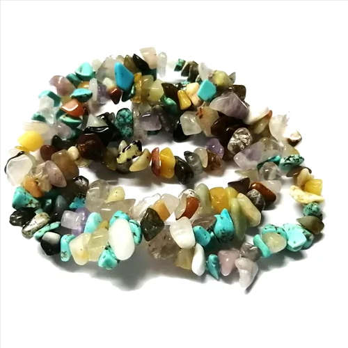 Beads / Gemstone MIX- Beads 8x12mm -String +/-85cm / Beads for crafting