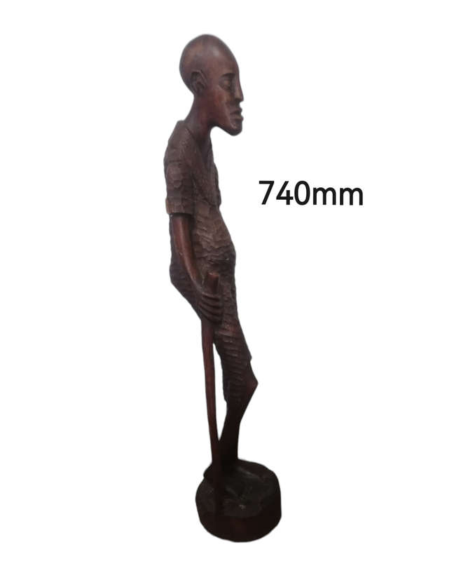 Wooden African Carving/Sculpture 740mm