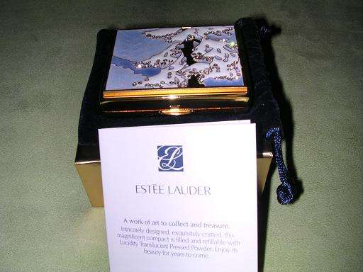Estee Lauder Crystal Forest Powder Compact