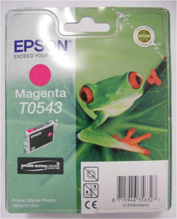 Epson T0543 Magenta Ink Cartridge Stylus Photo