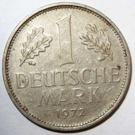 1972 - 1 Deutsche Mark Silver Coin