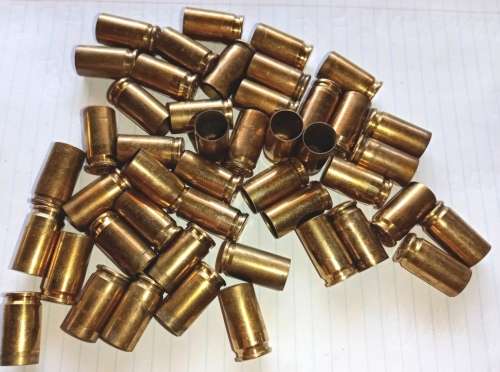 9mm Luger Brass Casings (46)