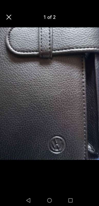 Executive VW Owners Manual Pouch