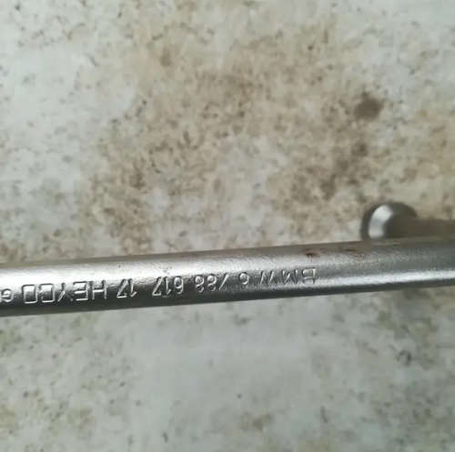BMW S type wheel lug wrench size17, fits most BMW from 1975 to current.