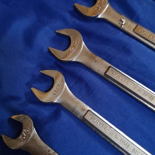 Vintage Imperial combination spanner set 1/4 to 15/16 , Craftsman USA brand