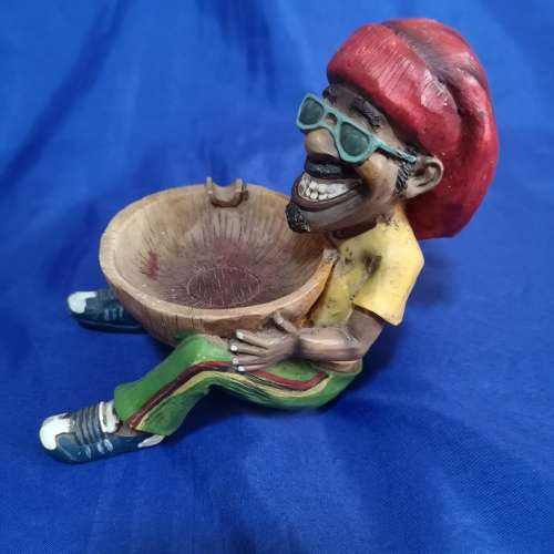 Jamaican Ganjaman Ashtray