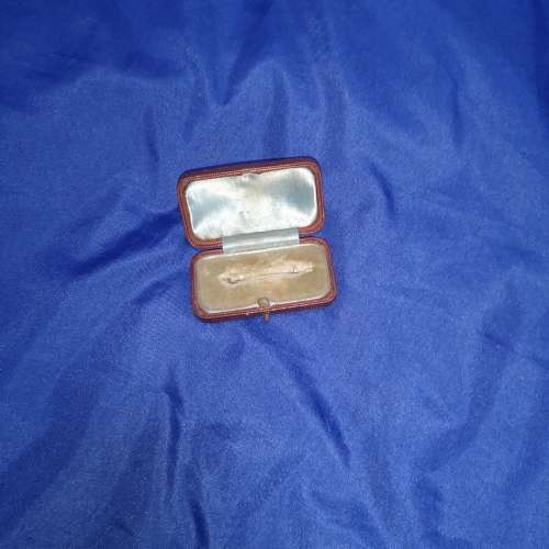 Leather Antique Jewellery Box. can be used to present an Engagement ring