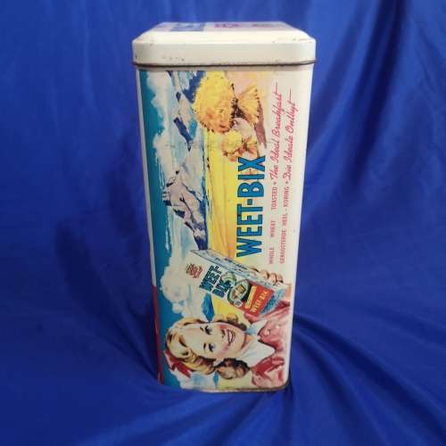 Vintage Bokomo Weetbix Storage Tin. Kitchen Decor