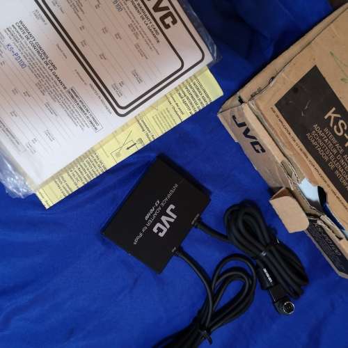 JVC KS-PD100 Interface Adapter for iPod link cable Manual & Software. For Car Audio