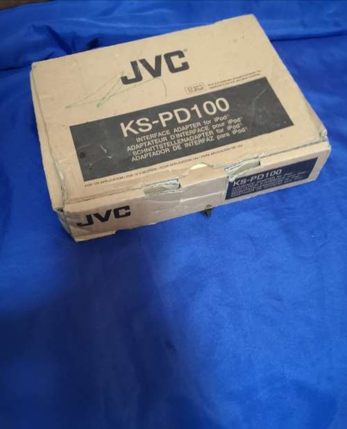 JVC KS-PD100 Interface Adapter for iPod link cable Manual & Software. For Car Audio