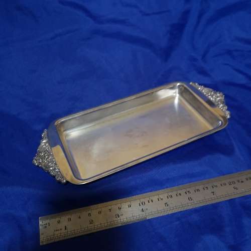Wallace Baroque Bread Tray No 123 Silverplate