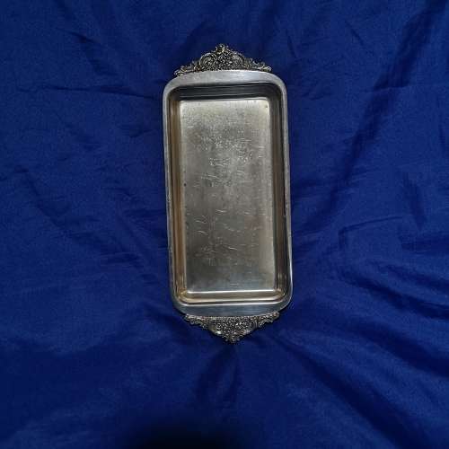 Wallace Baroque Bread Tray No 123 Silverplate