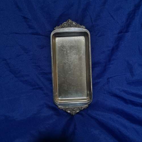 Wallace Baroque Bread Tray No 123 Silverplate