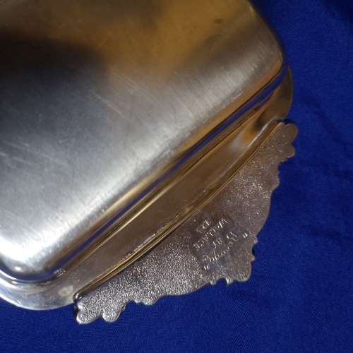 Wallace Baroque Bread Tray No 123 Silverplate