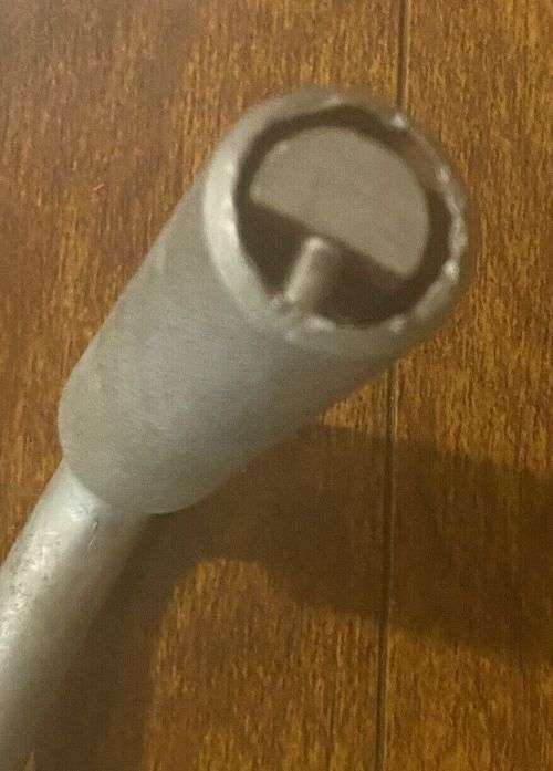 Rare Original Porche 356 A/B Hazet  772/2 Vanadium DBP Lug Wrench 56-63 also VW Splitbug