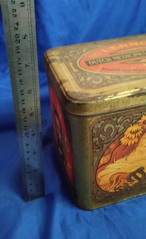 LENNON DUTCH MEDICINES : Home Remedy - (Empty Tin) Good Condition. Getting harder to find !