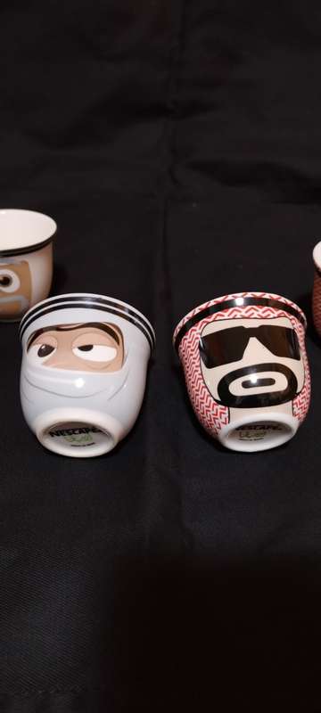 Nescafe Arabiana cups, Collectors Rare cups. Dubai promo. Limited Edition