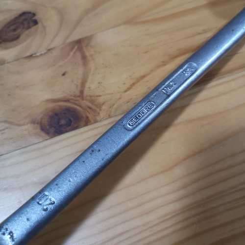 Gedore Double Ring Spanner 20mm x 22mm with offset. Lifetime Warranty