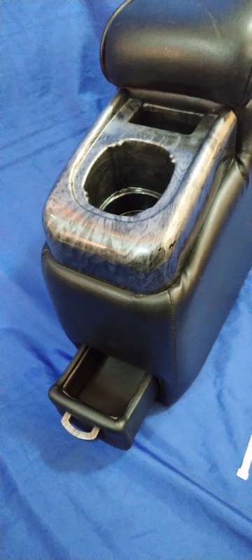 Universal Armrest storage console with cupholder. 500mm x 330mm