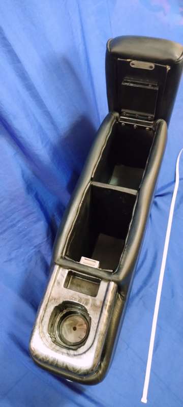 Universal Armrest storage console with cupholder. 500mm x 330mm
