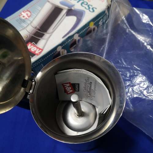 Vev Vigano Espresso Coffee Maker Inox 18/10 Stainless Made in Italy