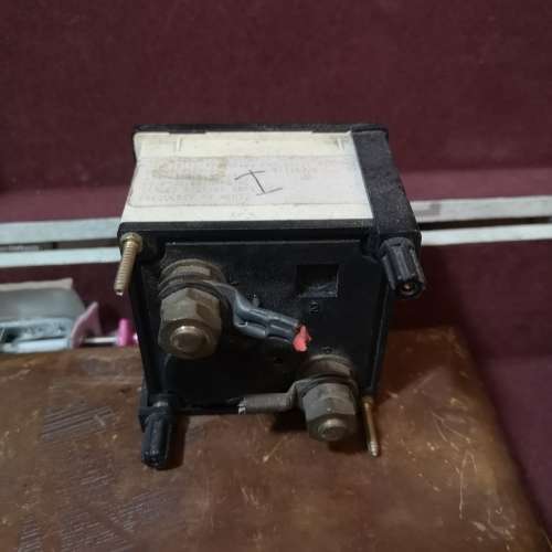 Analogue Ammeter Industrial machine type. 0-30 - 60A. Crompton